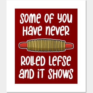 Funny Lefse Rolling Pin Posters and Art